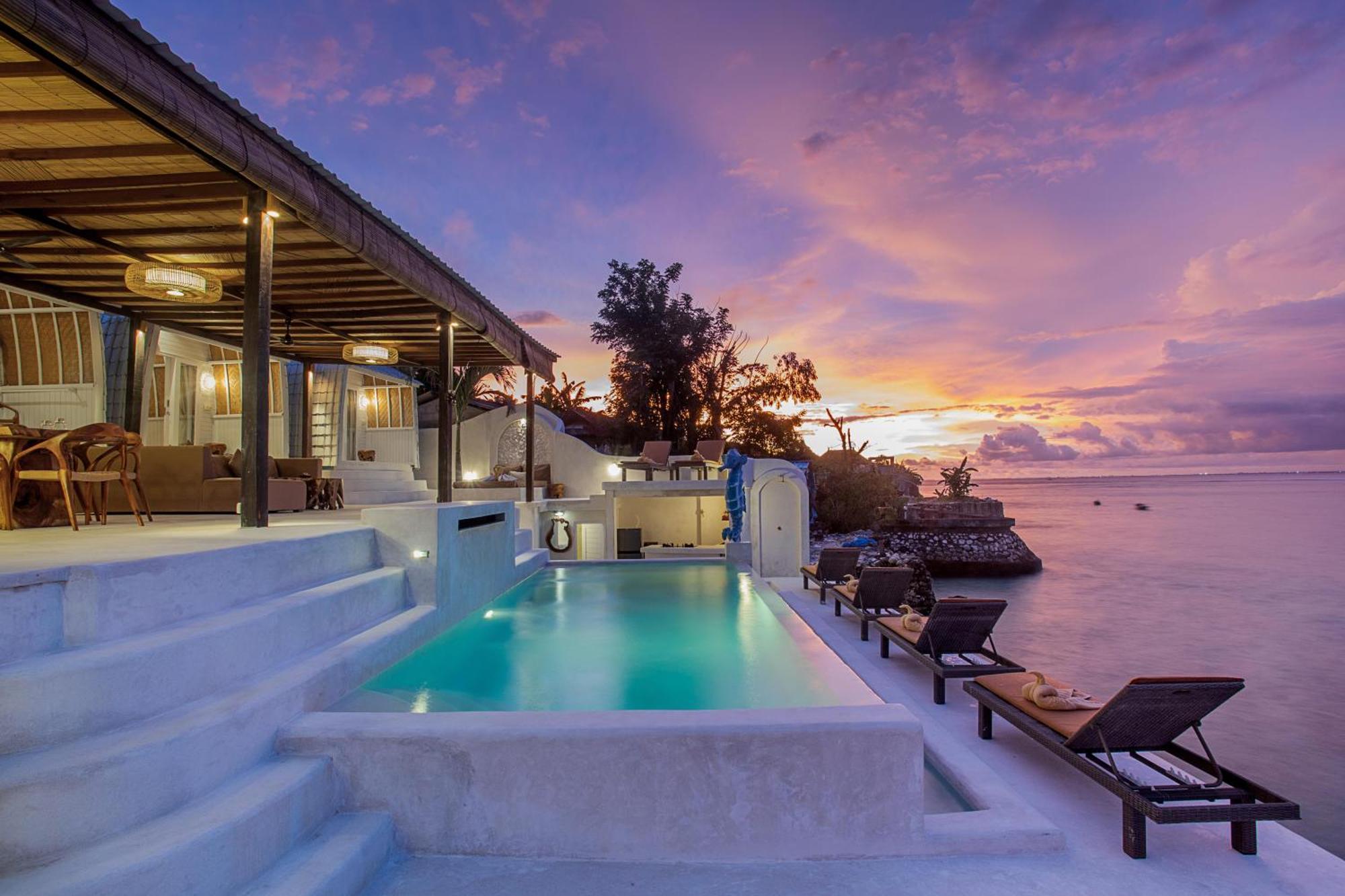 Hotel Aquavista Ceningan Lembongan Exterior foto