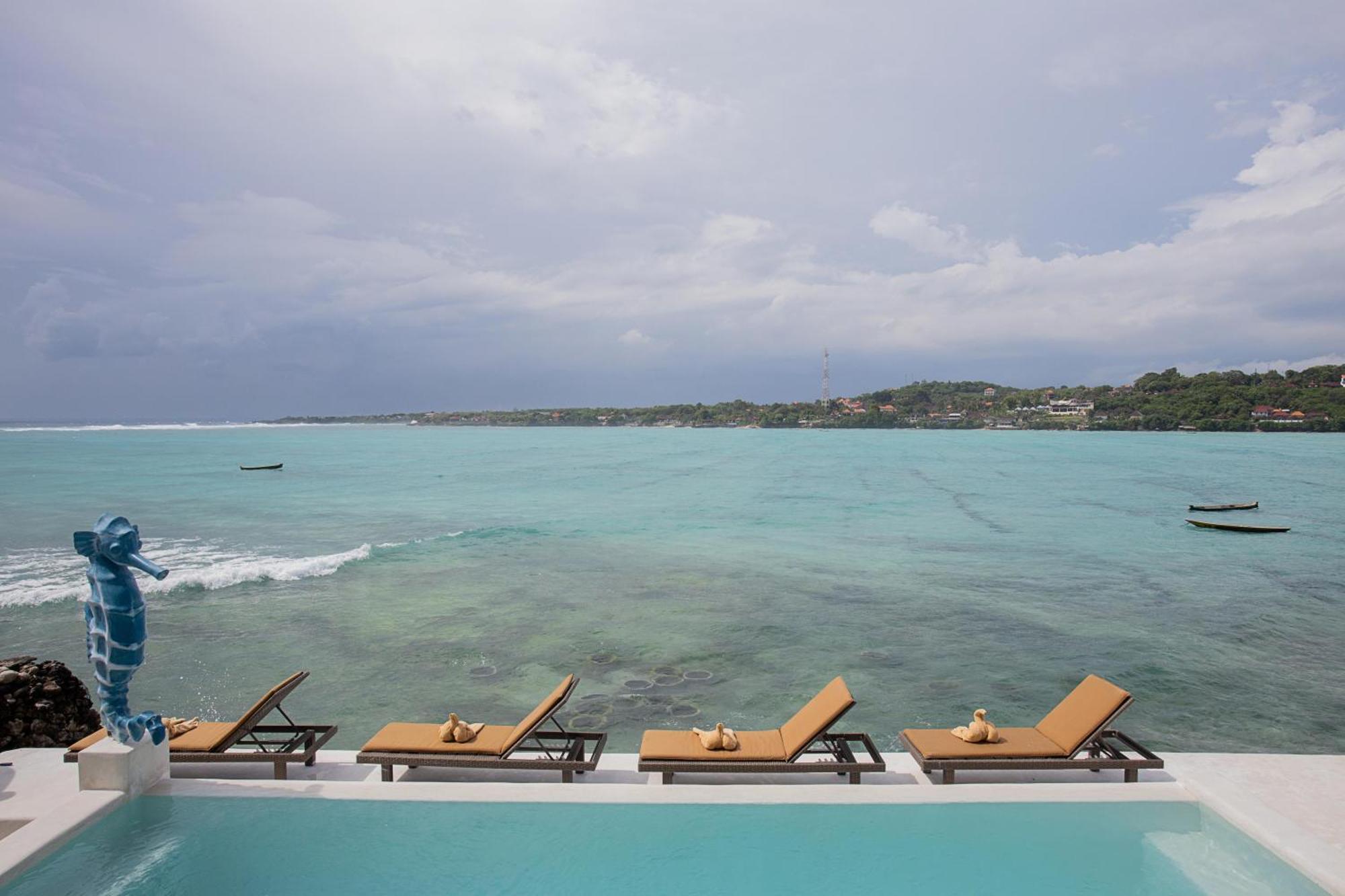 Hotel Aquavista Ceningan Lembongan Exterior foto