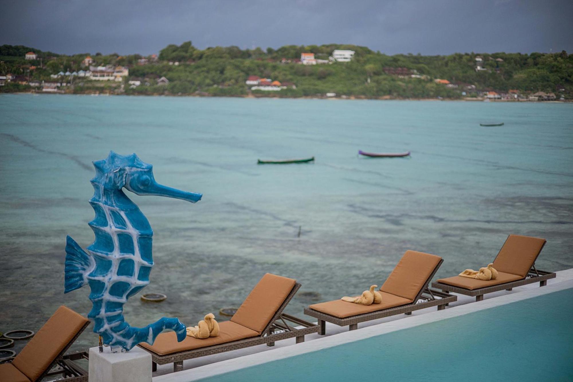 Hotel Aquavista Ceningan Lembongan Exterior foto