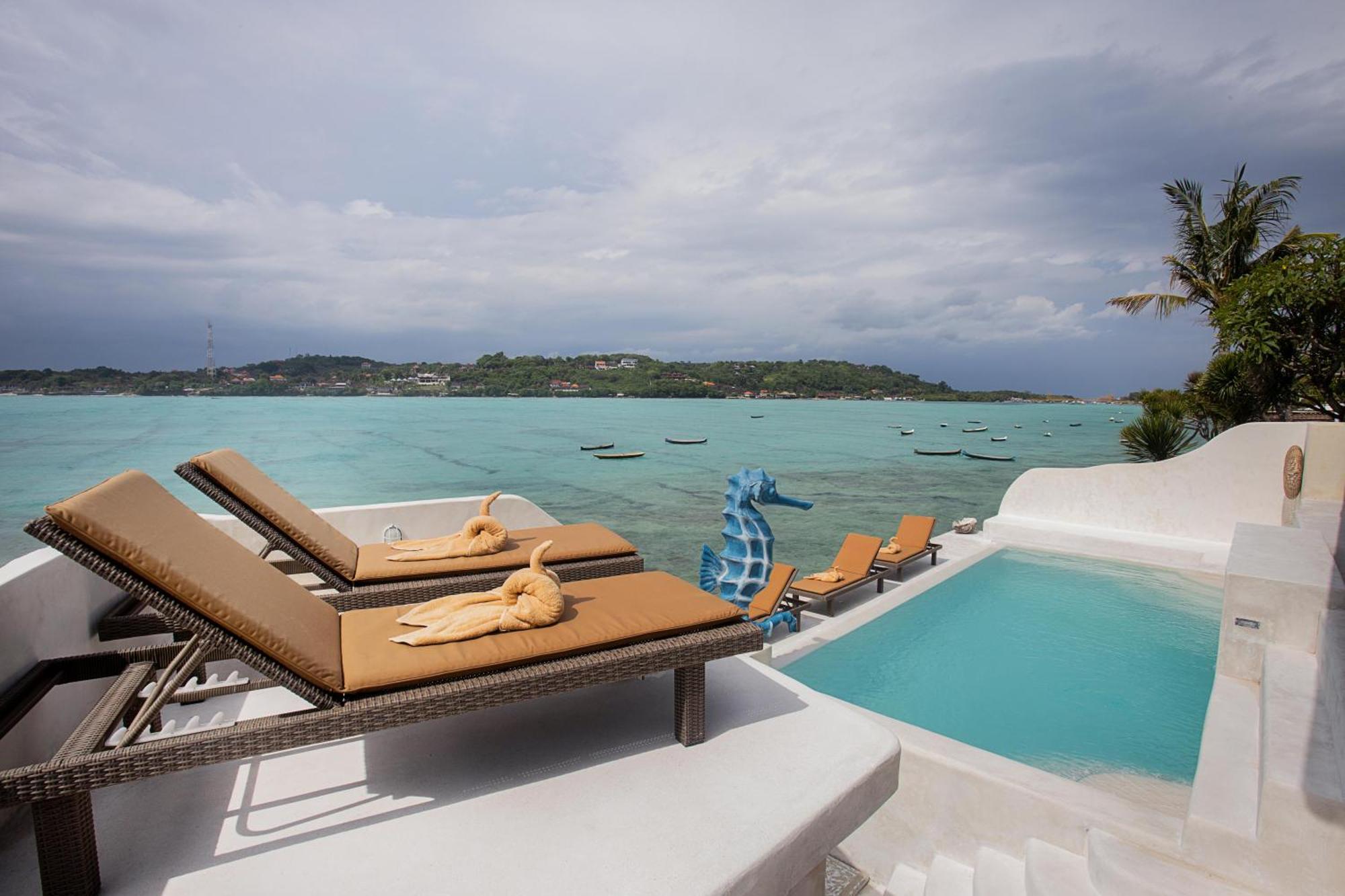 Hotel Aquavista Ceningan Lembongan Exterior foto