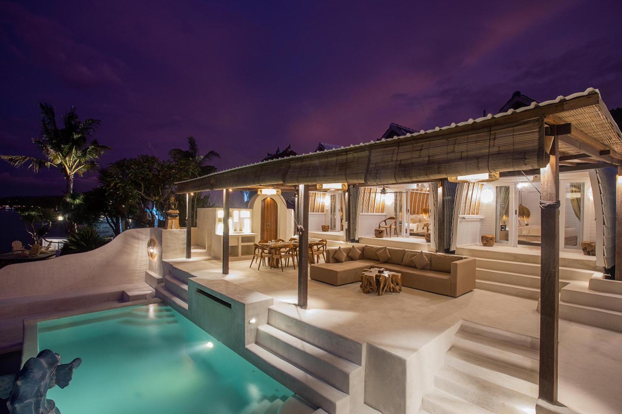 Hotel Aquavista Ceningan Lembongan Exterior foto